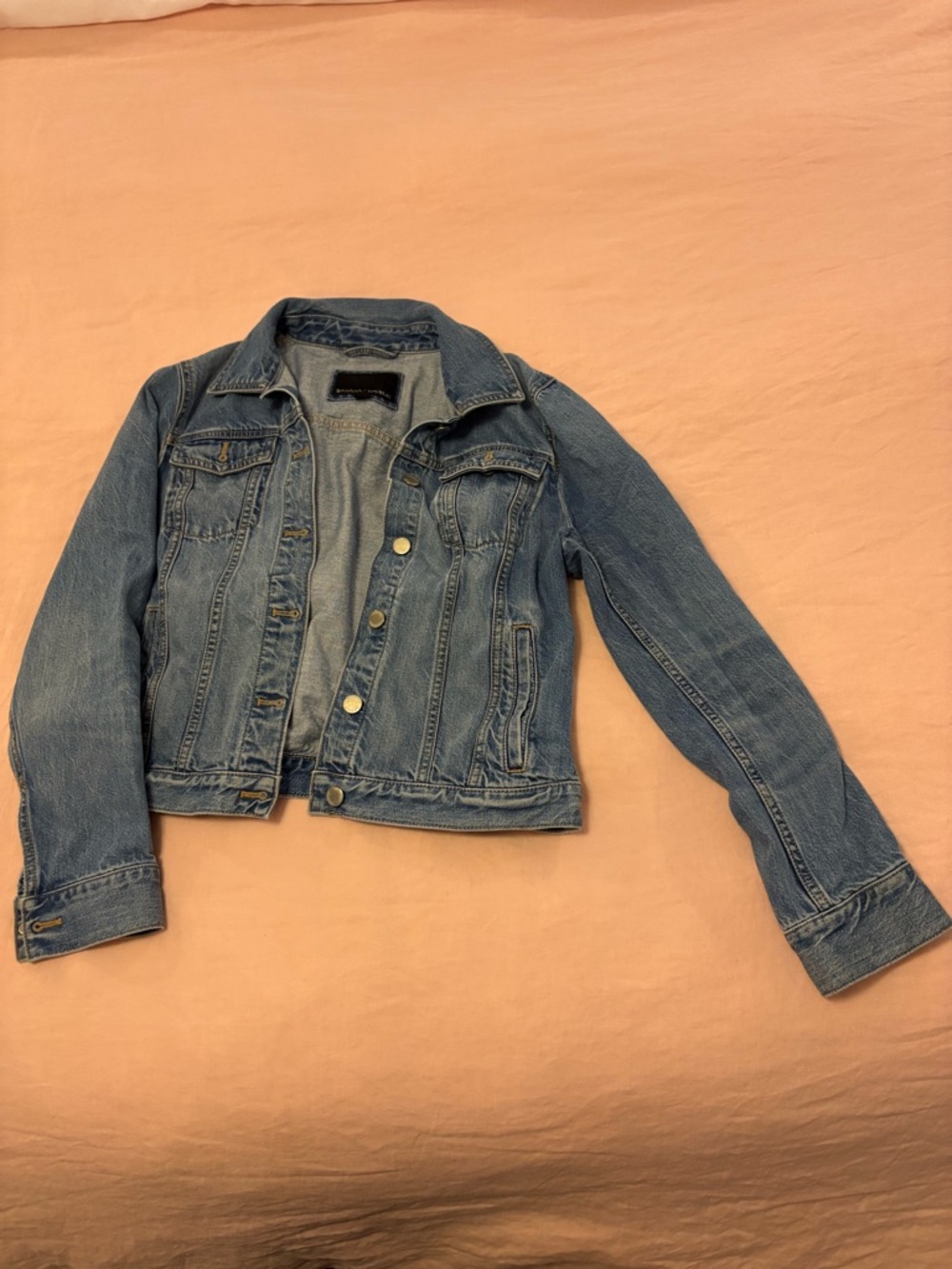 Banana republic size medium women’s denim jacket ￼
